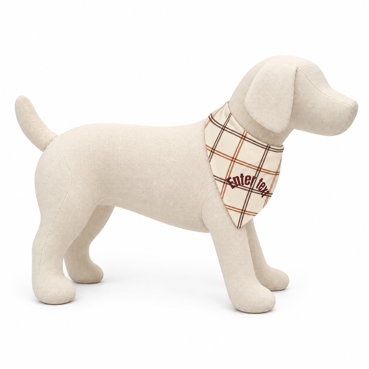 A very Canine Holidays | Personalized Dog Bandana Plaid