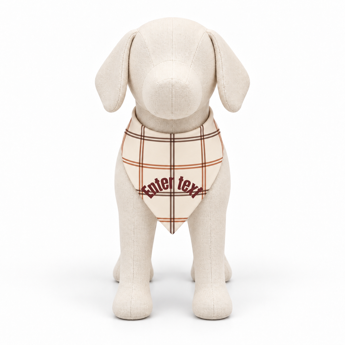 A very Canine Holidays | Personalized Dog Bandana Plaid