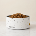 Custom Luxury Dog Bowl Stainless Steel, Modern Pattern 18 oz.