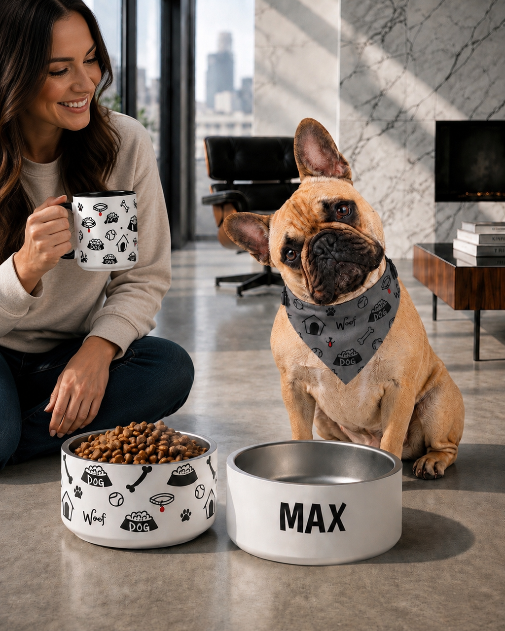Uncommon Classic Luxe Icon White Mug 15 oz