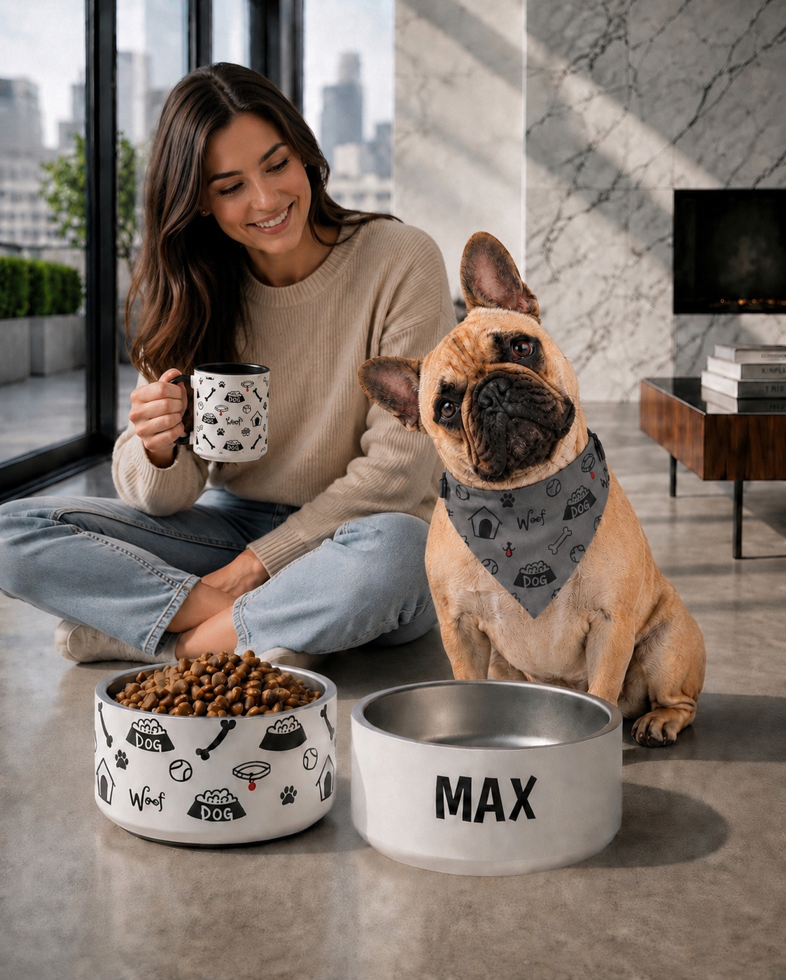 Uncommon Classic Luxe Icon White Mug 15 oz
