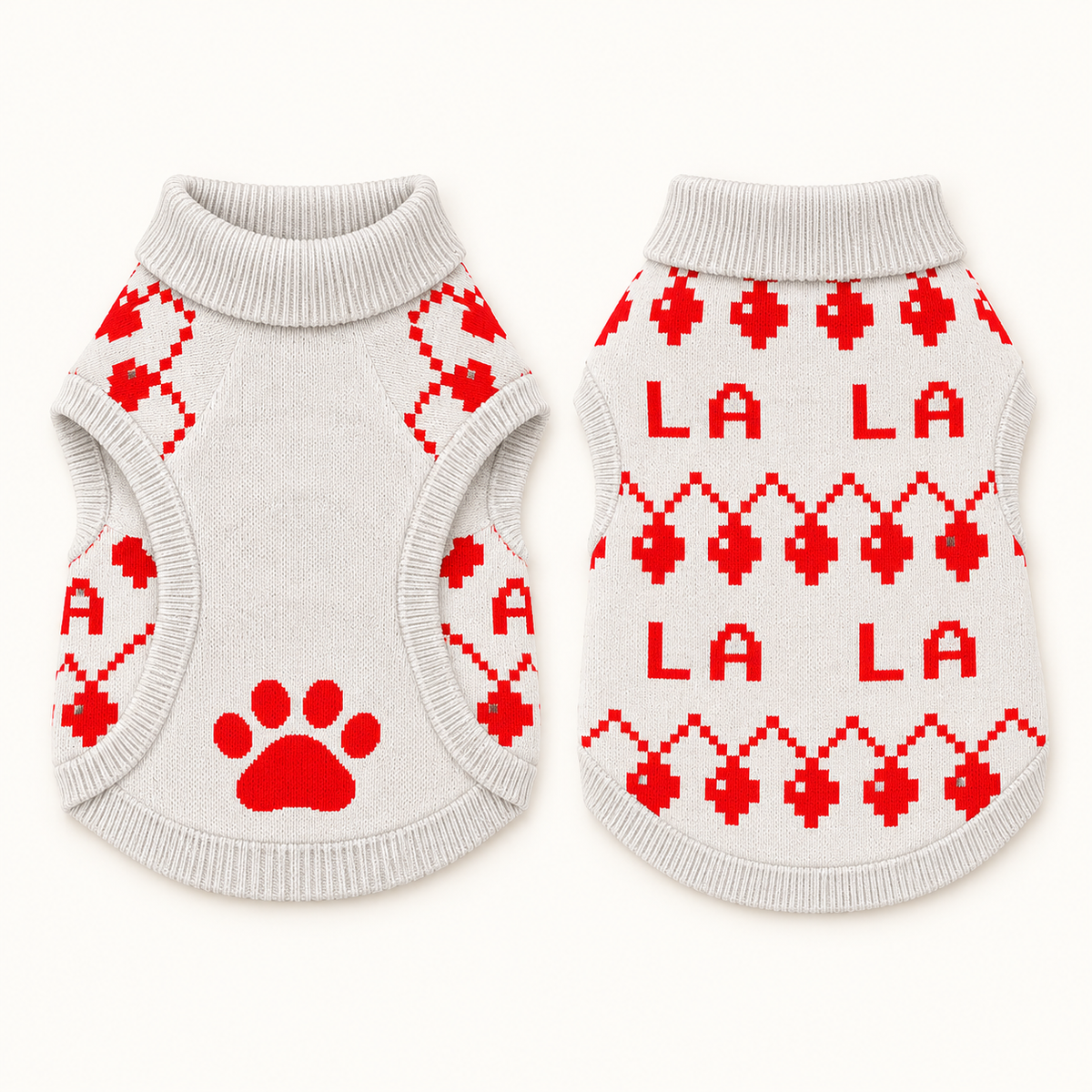 A Very Canine Christmas | Jacquard Knit Dog Sweater