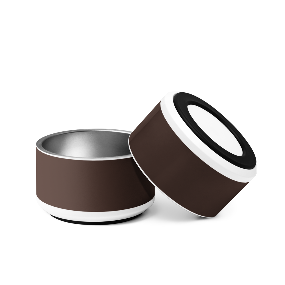 Uncommon Classic Dog Bowl Stainless Steel - Espresso 18 oz