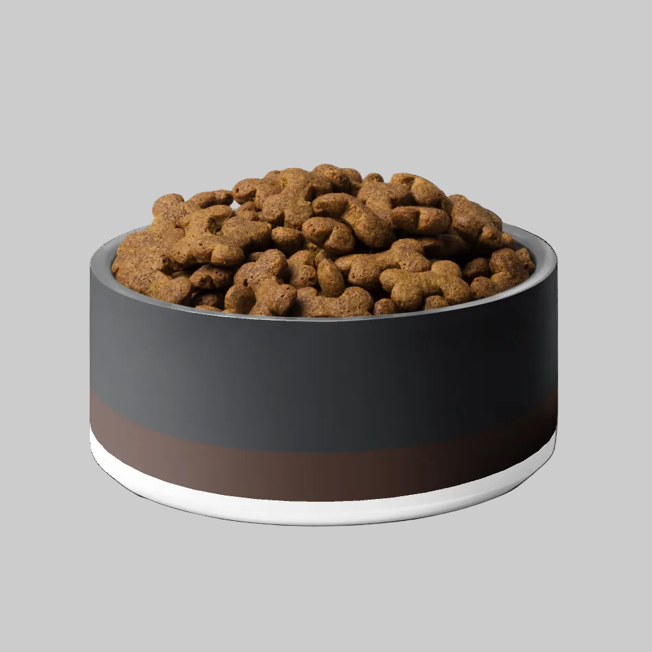 Uncommon Classic Dog Bowl Stainless Steel - Dark Charcoal /Espresso 18, 32 oz