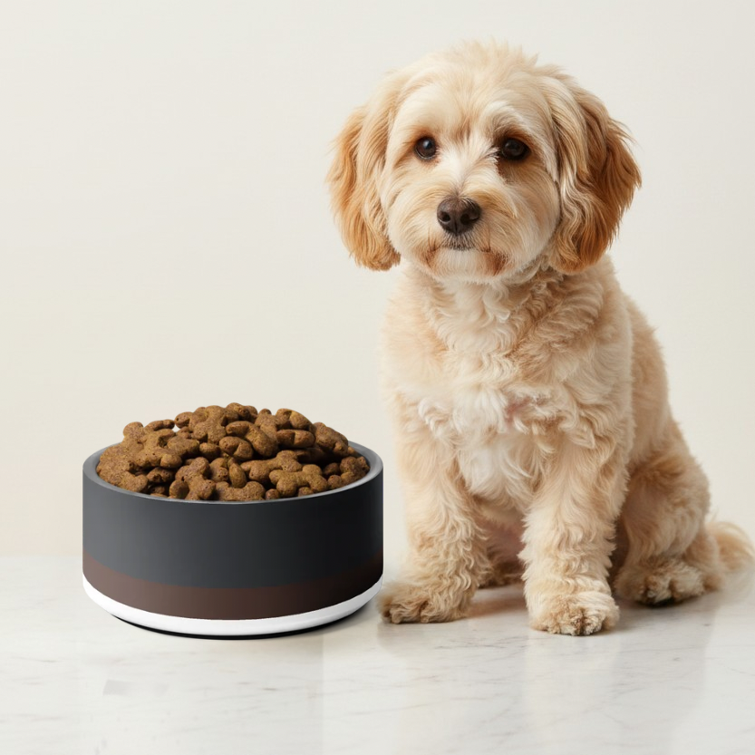 Uncommon Classic Dog Bowl Stainless Steel - Dark Charcoal /Espresso 18, 32 oz