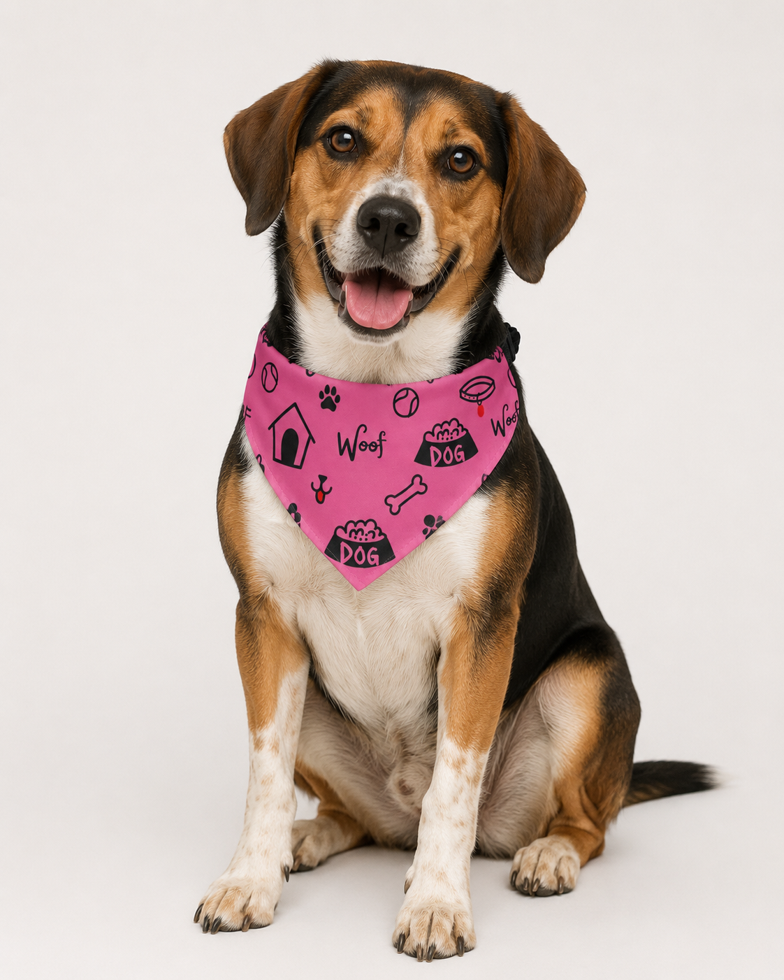 Uncommon Classic Luxe Icon Dog Collar - Brilliant Rose S, L, & LX