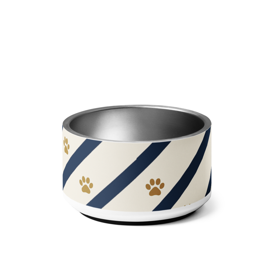 Luxury Stainless Steel Dog Bowl - Spoiled Rotten,18 oz