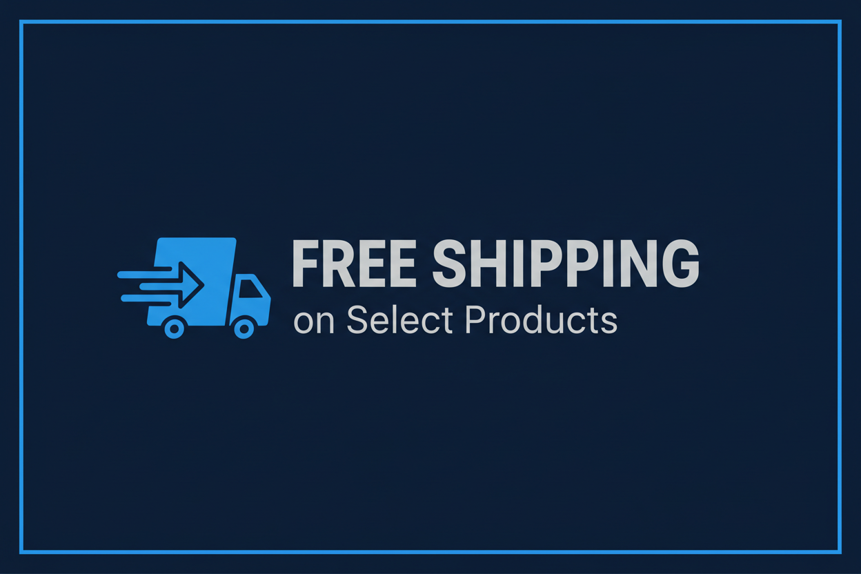 Free Shipping on Select Products