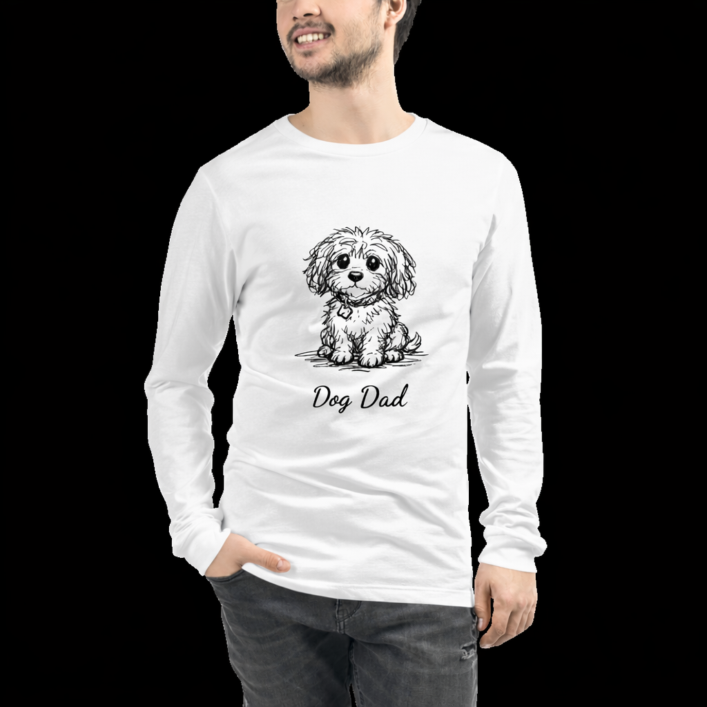 Personalized Dog illusion Unisex Long Sleeve T-Shirts - Dog Lover