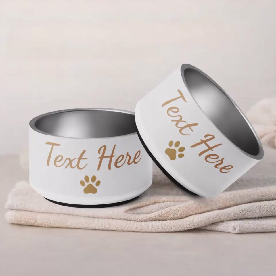 personalized-dog-bowl-stainless-steel-2pc-18oz-modern-paw